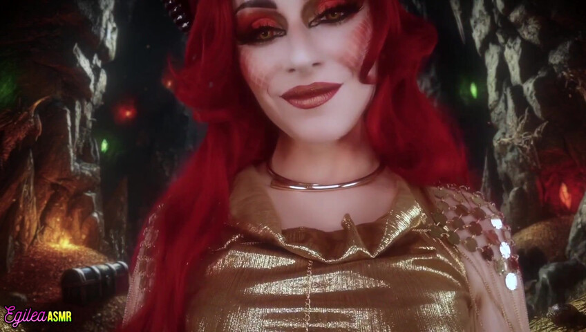 Egilea ASMR - 23 March 2024 - The Dragon Queen Claims You With a Kiss - You’re Mine Now Thief