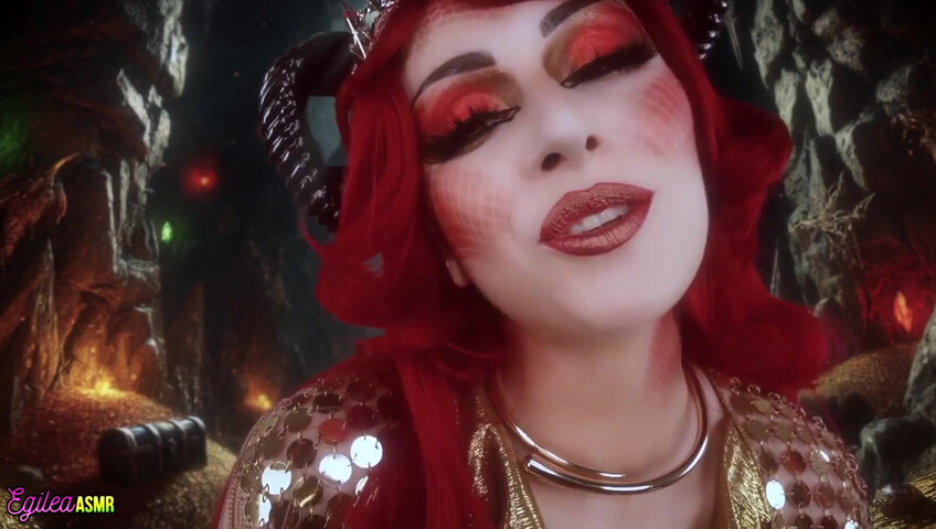 Egilea ASMR - 23 March 2024 - The Dragon Queen Claims You With a Kiss - You’re Mine Now Thief