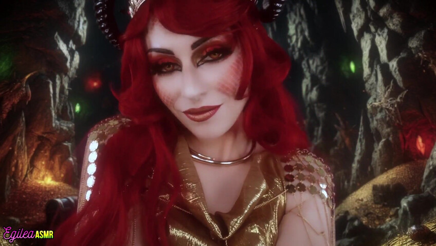 Egilea ASMR - 23 March 2024 - The Dragon Queen Claims You With a Kiss - You’re Mine Now Thief