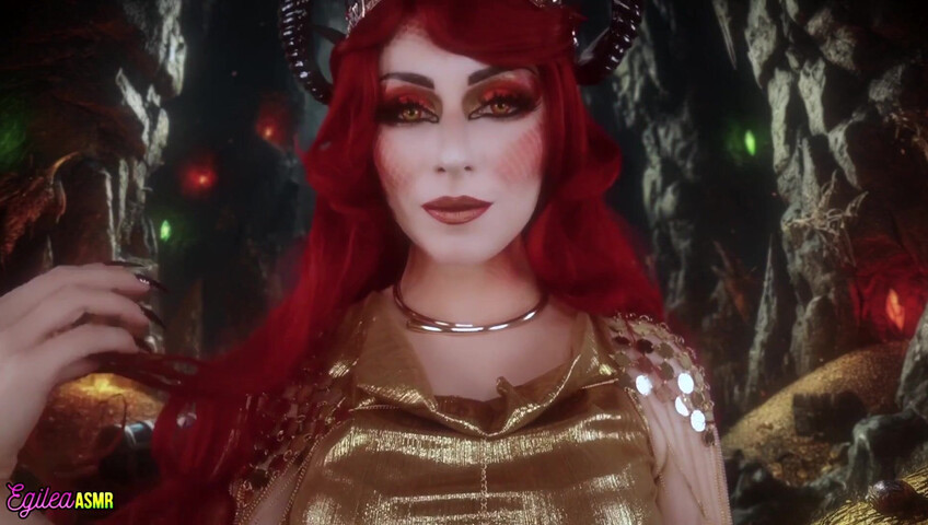 Egilea ASMR - 23 March 2024 - The Dragon Queen Claims You With a Kiss - You’re Mine Now Thief