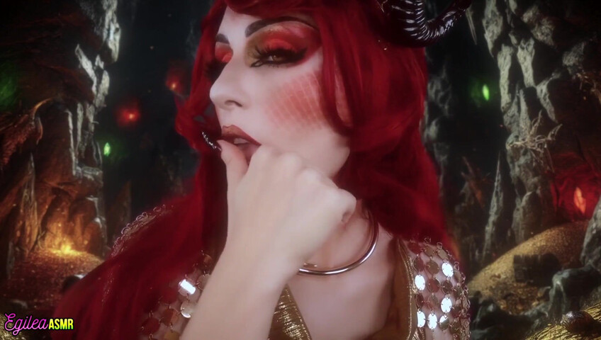 Egilea ASMR - 23 March 2024 - The Dragon Queen Claims You With a Kiss - You’re Mine Now Thief