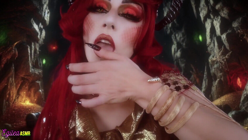 Egilea ASMR - 23 March 2024 - The Dragon Queen Claims You With a Kiss - You’re Mine Now Thief