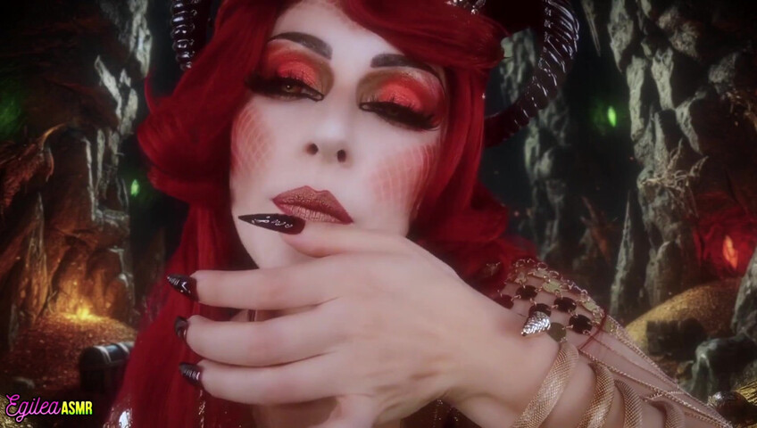 Egilea ASMR - 23 March 2024 - The Dragon Queen Claims You With a Kiss - You’re Mine Now Thief