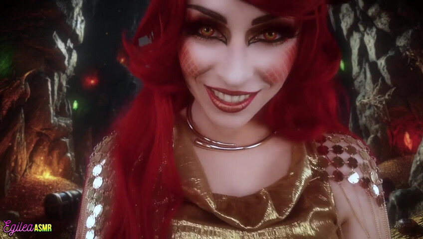 Egilea ASMR - 23 March 2024 - The Dragon Queen Claims You With a Kiss - You’re Mine Now Thief