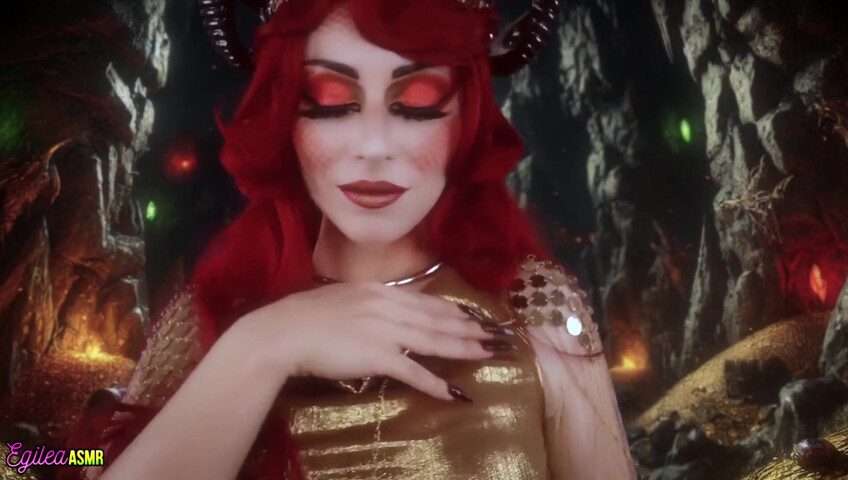 Egilea ASMR - 23 March 2024 - The Dragon Queen Claims You With a Kiss - You’re Mine Now Thief