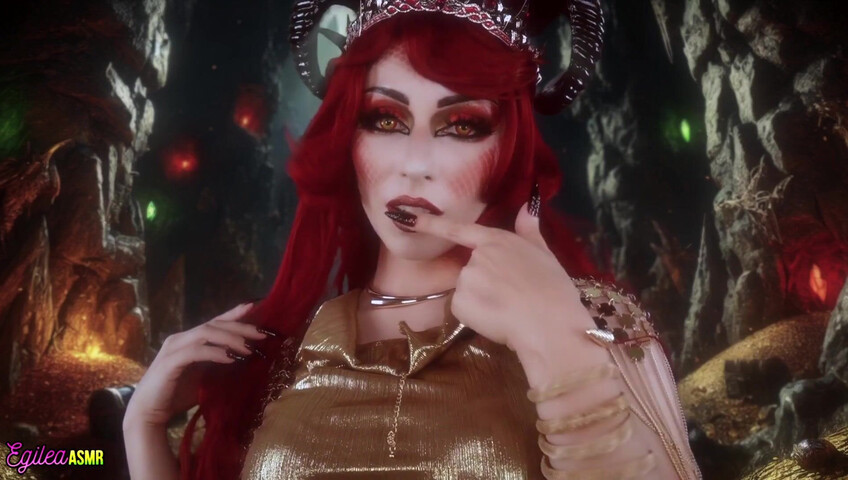 Egilea ASMR - 23 March 2024 - The Dragon Queen Claims You With a Kiss - You’re Mine Now Thief