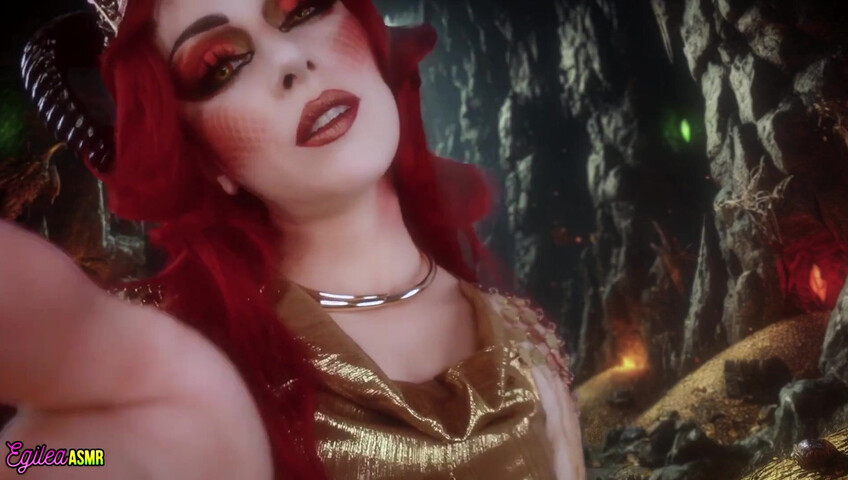 Egilea ASMR - 23 March 2024 - The Dragon Queen Claims You With a Kiss - You’re Mine Now Thief