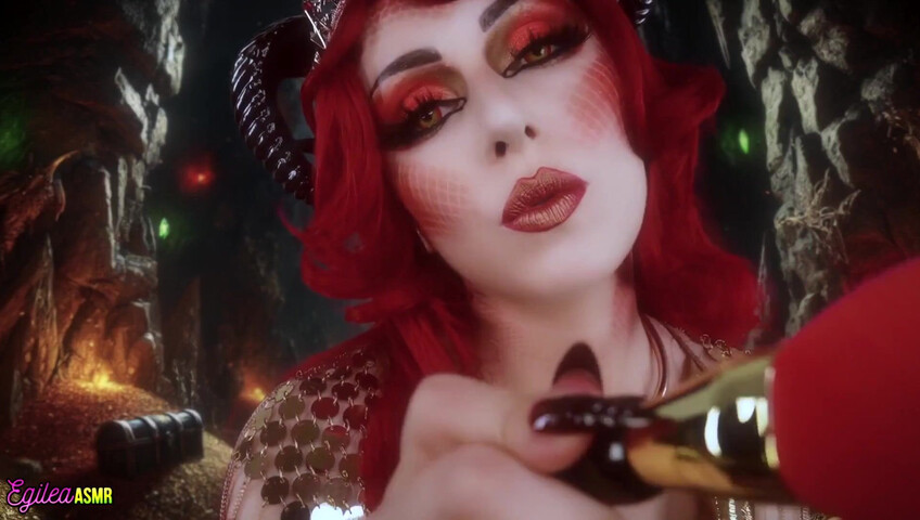 Egilea ASMR - 23 March 2024 - The Dragon Queen Claims You With a Kiss - You’re Mine Now Thief