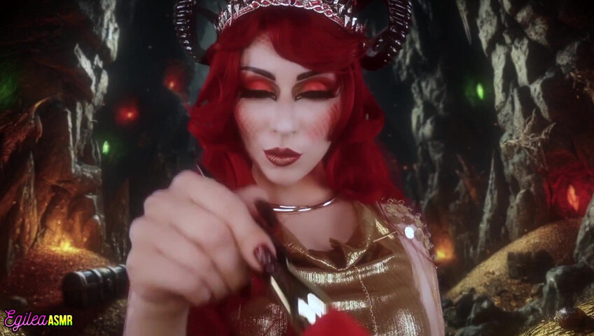 Egilea ASMR - 23 March 2024 - The Dragon Queen Claims You With a Kiss - You’re Mine Now Thief