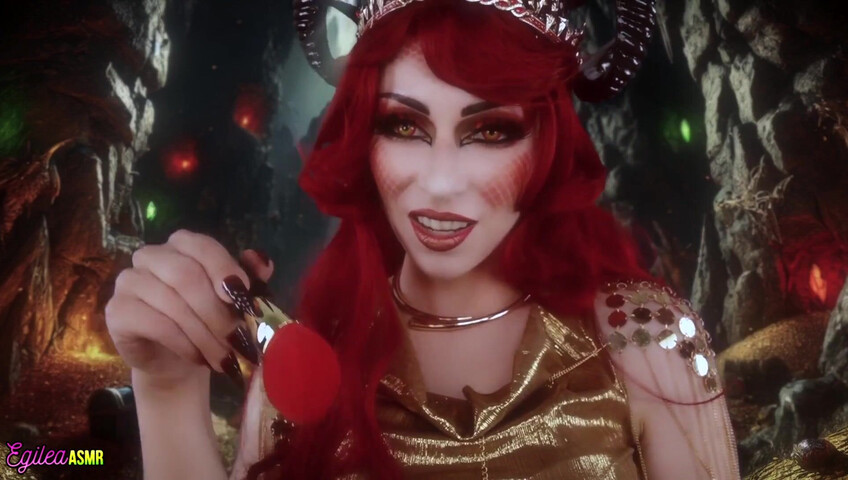 Egilea ASMR - 23 March 2024 - The Dragon Queen Claims You With a Kiss - You’re Mine Now Thief