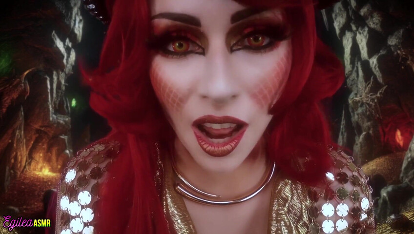 Egilea ASMR - 23 March 2024 - The Dragon Queen Claims You With a Kiss - You’re Mine Now Thief