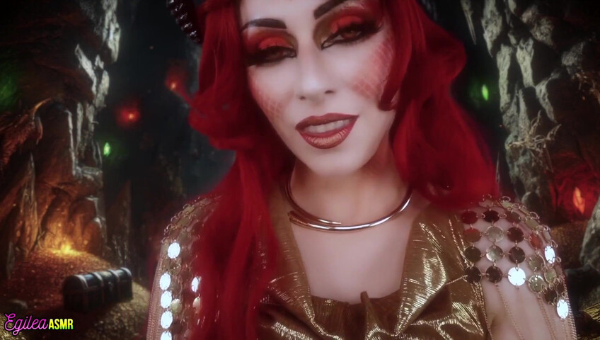 Egilea ASMR - 23 March 2024 - The Dragon Queen Claims You With a Kiss - You’re Mine Now Thief