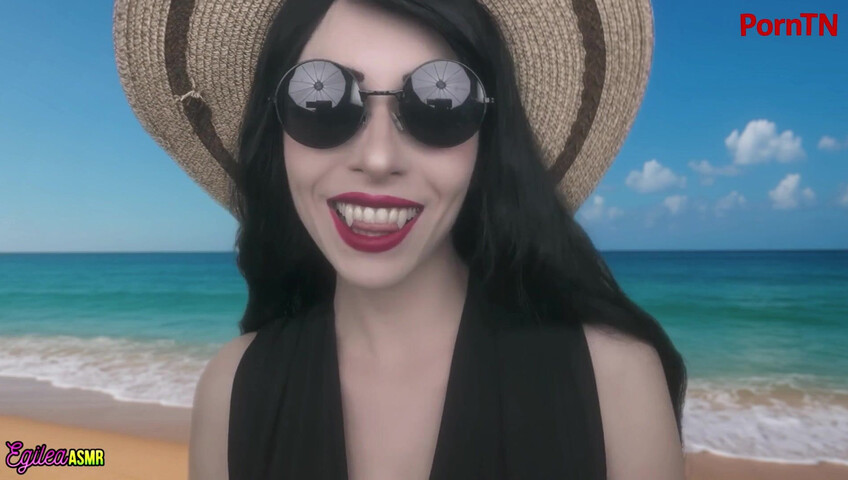 Egilea ASMR - [EXCLUSIVE VIDEO] You Brought Your Vampire Girlfriend to the Beach!