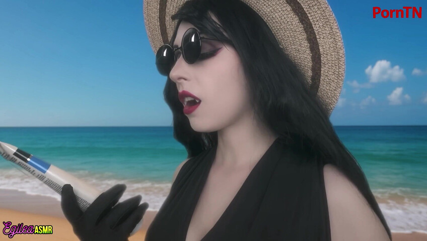 Egilea ASMR - [EXCLUSIVE VIDEO] You Brought Your Vampire Girlfriend to the Beach!