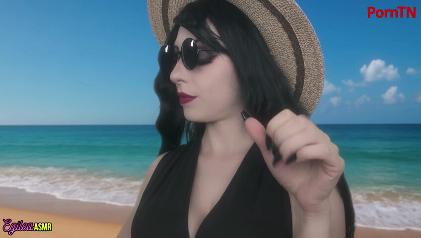 Egilea ASMR - [EXCLUSIVE VIDEO] You Brought Your Vampire Girlfriend to the Beach!