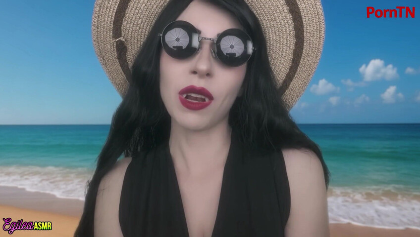 Egilea ASMR - [EXCLUSIVE VIDEO] You Brought Your Vampire Girlfriend to the Beach!