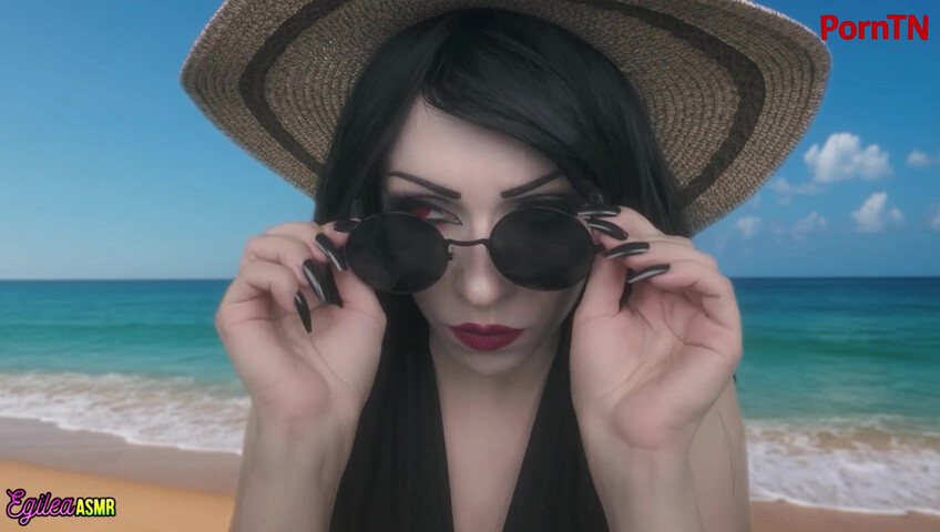 Egilea ASMR - [EXCLUSIVE VIDEO] You Brought Your Vampire Girlfriend to the Beach!