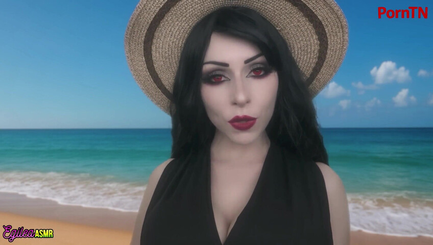 Egilea ASMR - [EXCLUSIVE VIDEO] You Brought Your Vampire Girlfriend to the Beach!