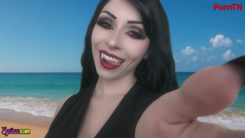 Egilea ASMR - [EXCLUSIVE VIDEO] You Brought Your Vampire Girlfriend to the Beach!
