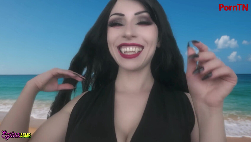 Egilea ASMR - [EXCLUSIVE VIDEO] You Brought Your Vampire Girlfriend to the Beach!