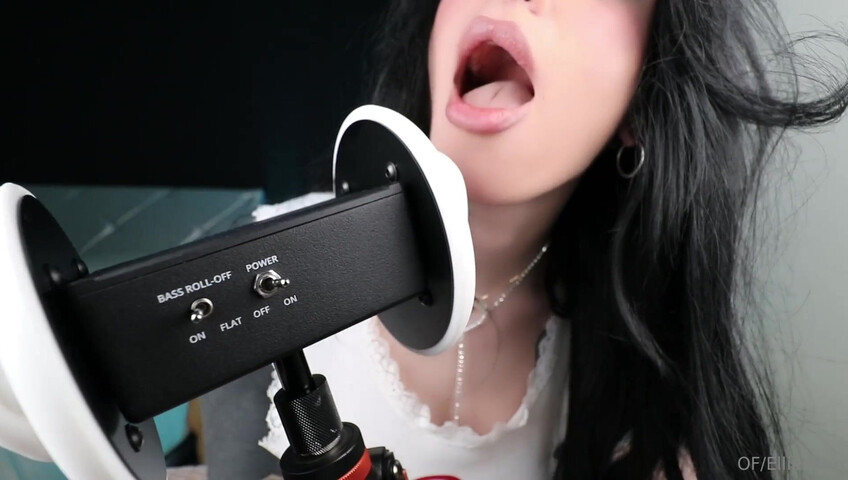 Ellie Alien ASMR - 15 June 2024 - Very Hot Sensual Ear Licking