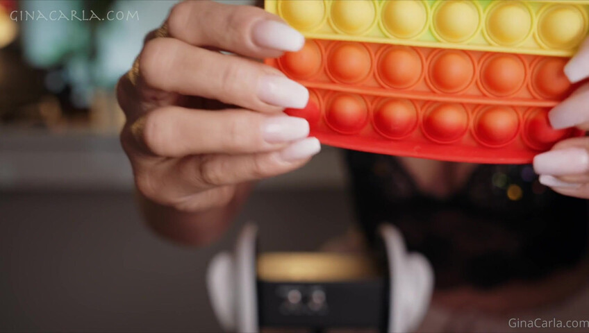 Gina Carla - 6 October 2021 - Ear Toys ASMR