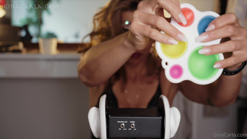 Gina Carla - 6 October 2021 - Ear Toys ASMR