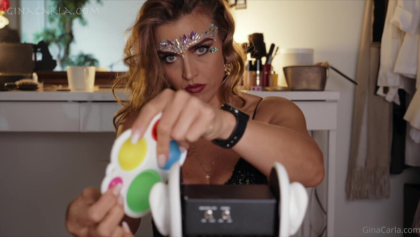 Gina Carla - 6 October 2021 - Ear Toys ASMR