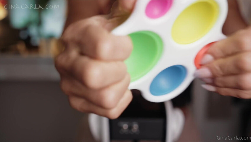 Gina Carla - 6 October 2021 - Ear Toys ASMR