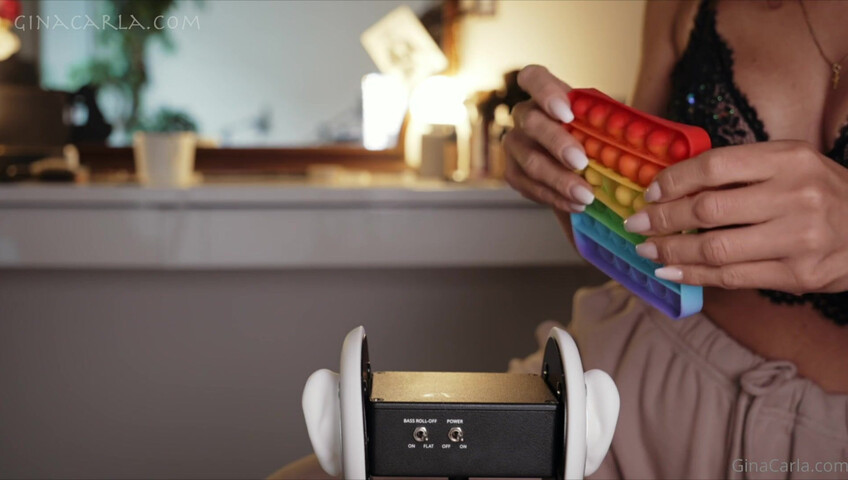 Gina Carla - 6 October 2021 - Ear Toys ASMR