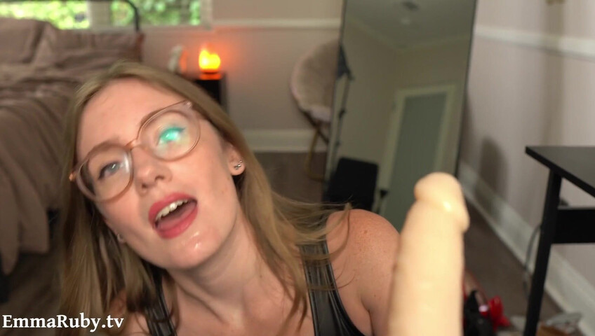 Emma Ruby ASMR - Sloppy Blowjob