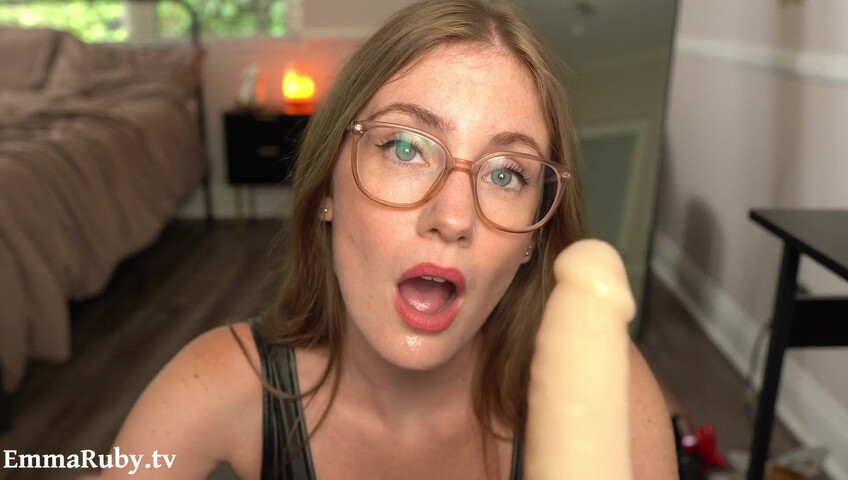 Emma Ruby ASMR - Sloppy Blowjob