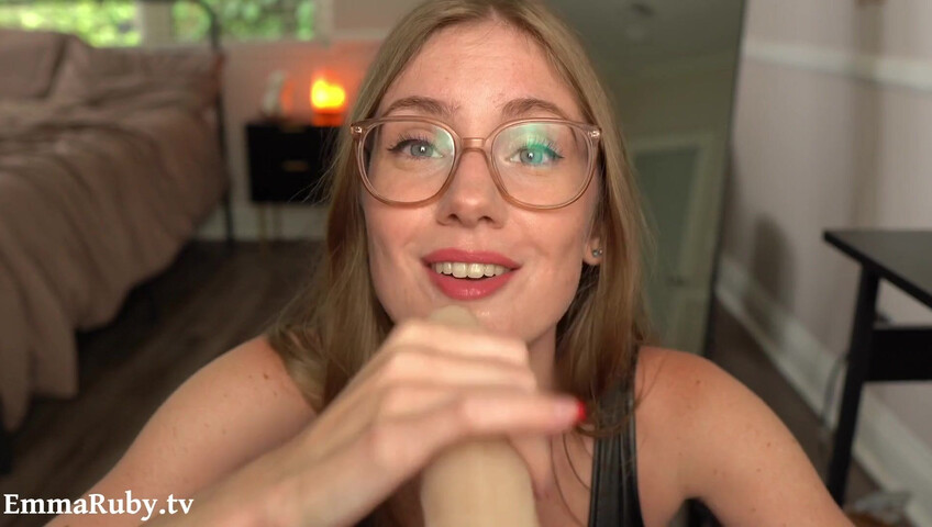 Emma Ruby ASMR - Sloppy Blowjob