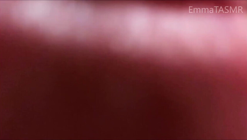 EmmaTASMR - Lens Licking - Spit Painting