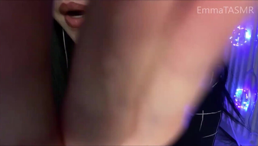 EmmaTASMR - Lens Licking - Spit Painting