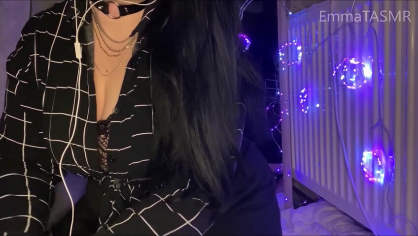 EmmaTASMR - Lens Licking - Spit Painting