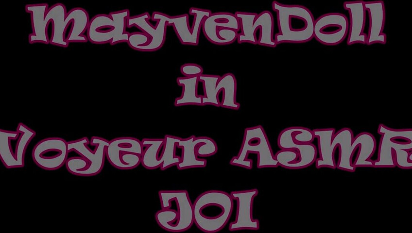 Fuckingmilfmay - Voyeur ASMR JOI