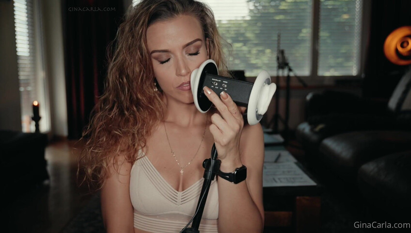 Gina Carla - 16 June 2021 - ASMR Ear Breathing