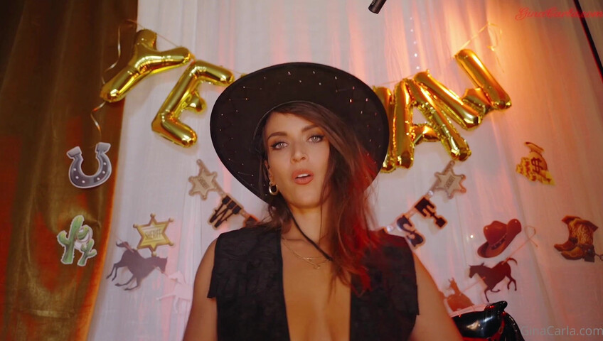 Gina Carla ASMR - 23 March 2024 - Dick Riding Rodeo