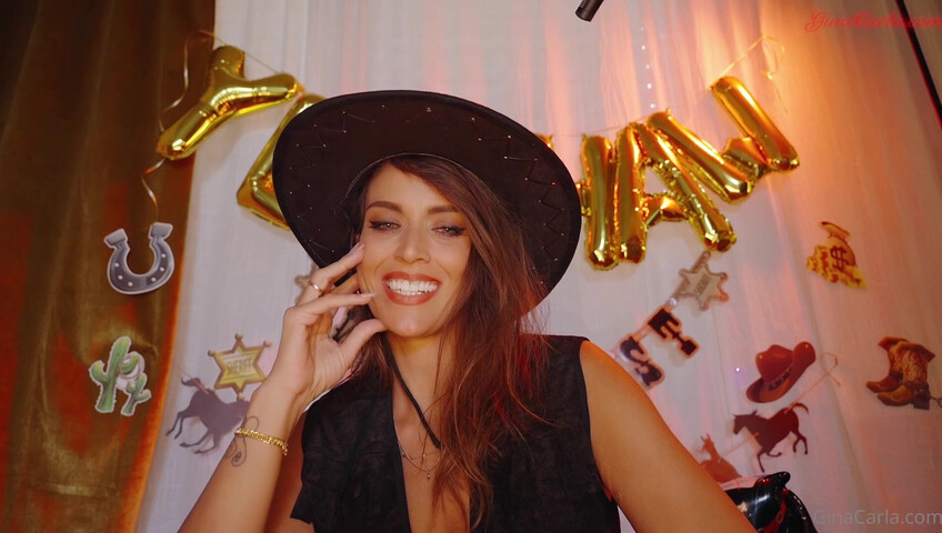 Gina Carla ASMR - 23 March 2024 - Dick Riding Rodeo