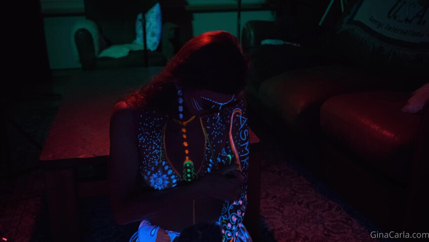 Gina Carla ASMR - Neon boobs­ Premium Exclusive 19 September 2020