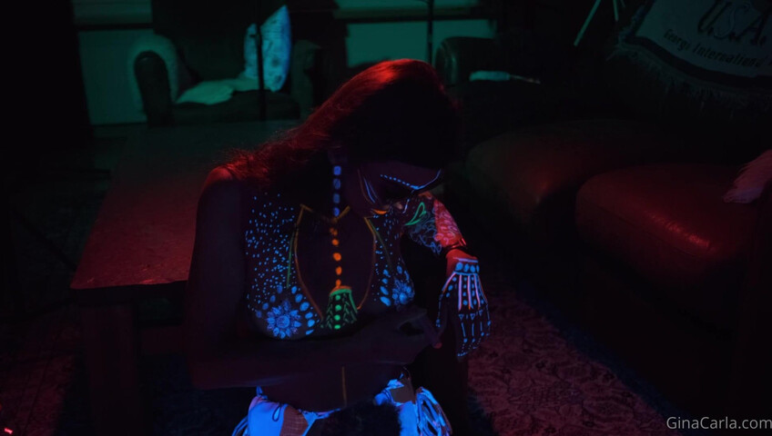 Gina Carla ASMR - Neon boobs­ Premium Exclusive 19 September 2020