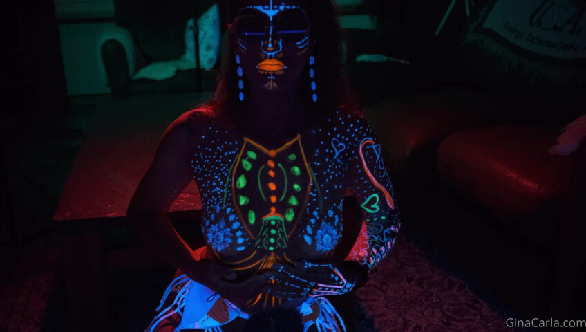 Gina Carla ASMR - Neon boobs­ Premium Exclusive 19 September 2020