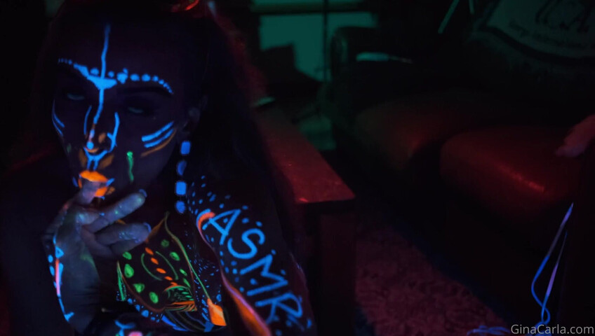 Gina Carla ASMR - Neon boobs­ Premium Exclusive 19 September 2020