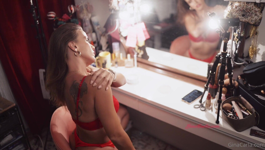 Gina Carla ASMR Ass - 3 July 2024 - I'm Getting Ready For You