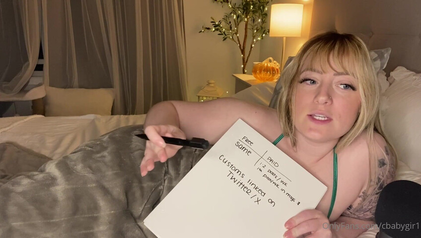 Cassi ASMR - 11 October 2024 - Plans and Rambling