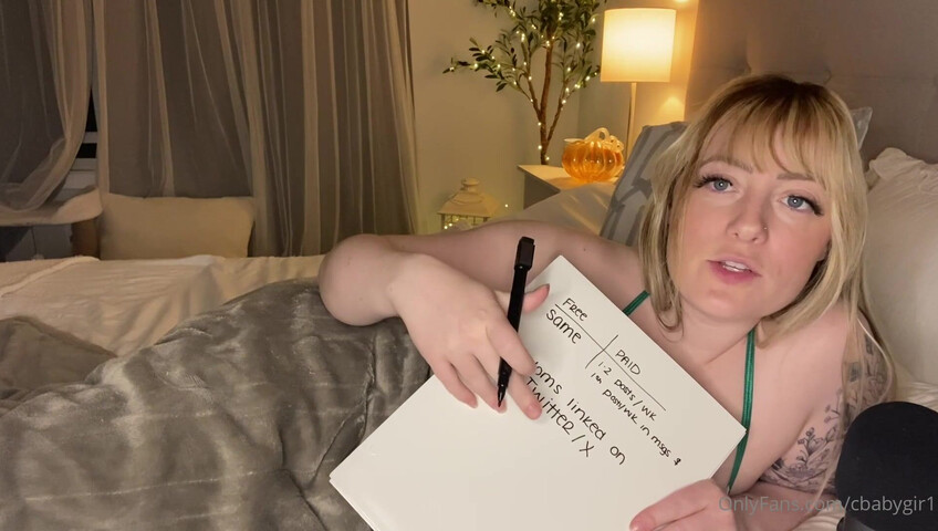 Cassi ASMR - 11 October 2024 - Plans and Rambling