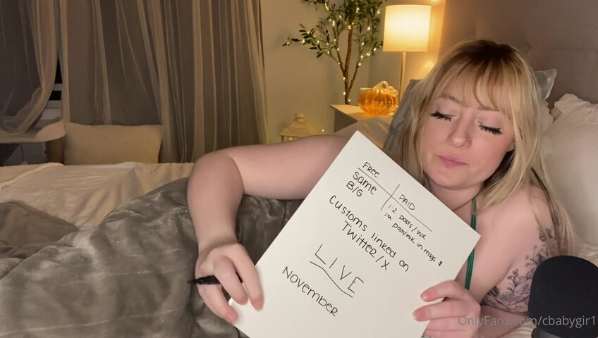 Cassi ASMR - 11 October 2024 - Plans and Rambling