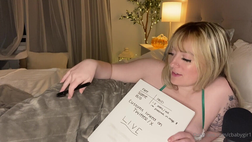 Cassi ASMR - 11 October 2024 - Plans and Rambling