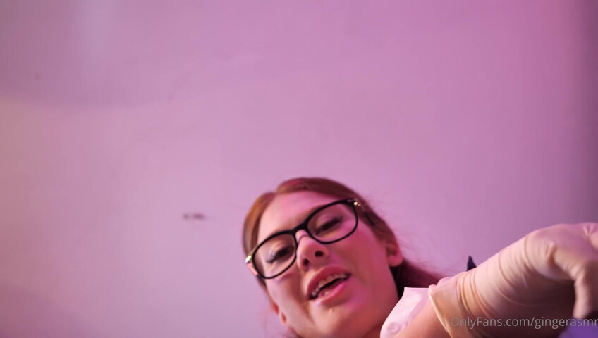 Ginger ASMR - 26 April 2024 - Naughty Dermatologist Appointment